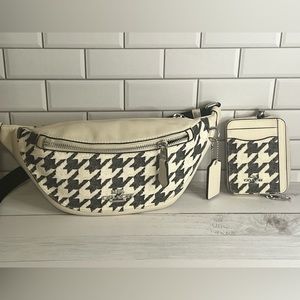Coach Mini Belt Bag and Card Case with Extra Purse